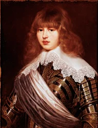 Retrato del Príncipe Valdemar Christian de Dinamarca (siglo XVII) Palazzo Pitti, Florencia