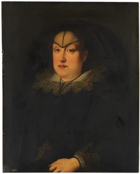 Spanish: María Magdalena de Austria-Estiria, gran duquesa de Toscana Portrait of Maria Maddalena of Austria as a widow