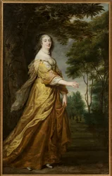 Retrato de María Luisa Gonzaga (1611-1667), Reina de Polonia