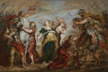 La reconciliación de los romanos y los sabinos