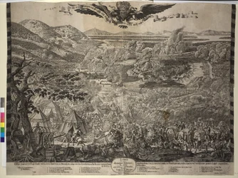 Viena Asedio turco 1683 (impresión)