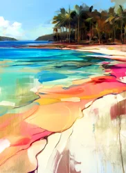 Un paraíso isleño lleno de colorido