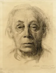 Autorretrato en frente