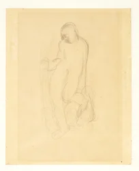 Boceto para "El Señor sopla vida en Eva"