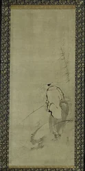 Tríptico de Zhou Moushu, Xiwangmu y Taigong Wang
