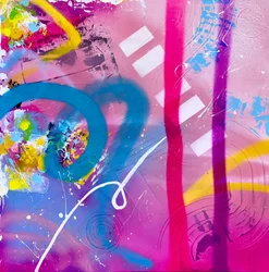 Un toque de arte urbano lleno de colorido