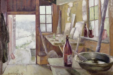 El estudio de la escuela de arte, Modum