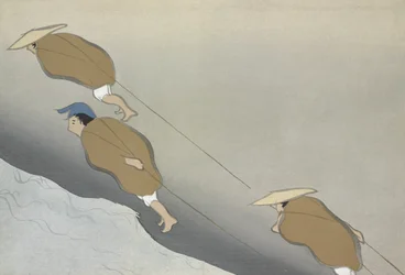 Hikifune, de Momoyo-gusa (El mundo de las cosas) Vol II, pub.1909