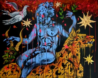 El Dios Azul y el Leopardo