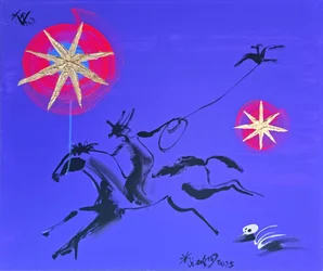 Paseo del vaquero cósmico