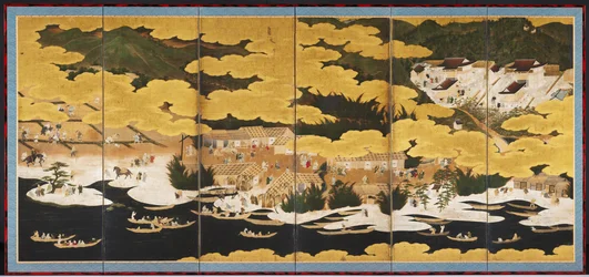 Vistas famosas de Omi, 1660s-90s