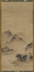 Paisaje, período Muromachi