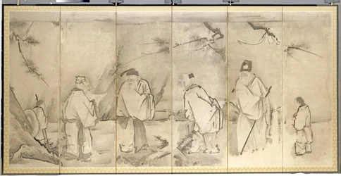 Cuatro Ancianos del Monte Shang, 1600s
