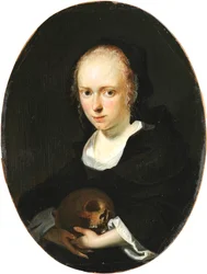 Retrato de Cornelia Bouwers, esposa del artista