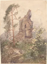Paisaje con ruina
