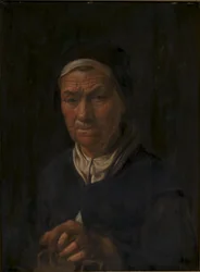 Retrato de una anciana, esposa de Christian Jacobsen Drakenberg, nacida Bagge (?)