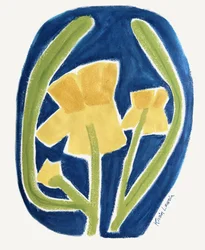 Flores de un amarillo intenso