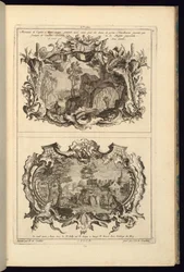 Impresión, Diseño para dos cartuchos, 1745