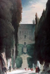 El jardín de la Villa d