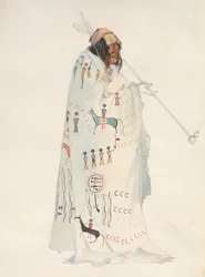 Hombre piegan blackfeet