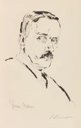Retrato de Thomas Mann 1875-1955, 1924