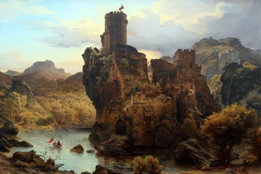 Castillo de caballeros - Castillo en la roca