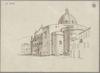 Vista de la catedral de Mesina desde el noreste