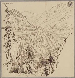 Vista en el valle de Gastein
