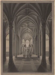 Berlín. Palacio de Charlottenburg, parque del palacio, mausoleo de la reina Luisa. Interior