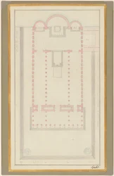 Plano de una catedral para Berlín