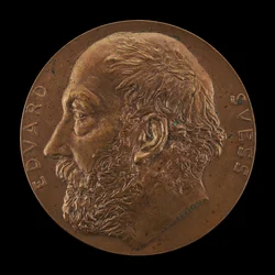 Eduard Suess, 1831-1914, Geólogo [anverso], 1897