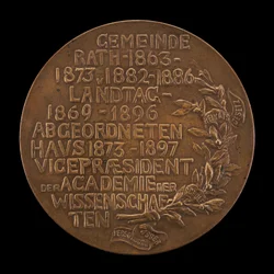 Inscripción [reverso], 1897