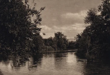 El Jordán (foto en blanco y negro)