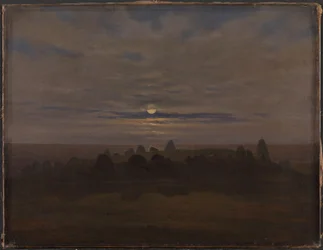 Túmulo de la Edad de Piedra, c.1820 (óleo sobre lienzo)