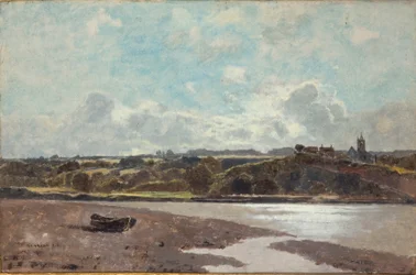 Paisaje frente a Newnham en Severn