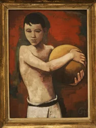 Niño con una pelota