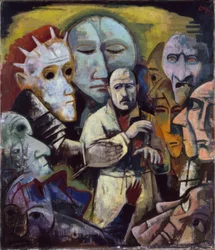 Autorretrato con demonios