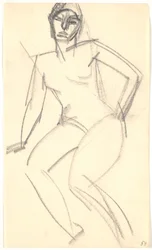 Modelo sentado