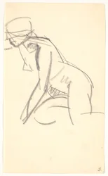 Modelo sentado