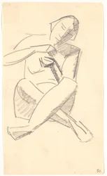 Modelo sentada