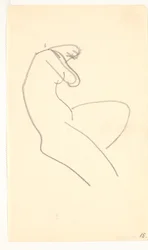 Modelo sentada