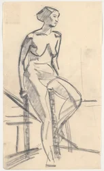 Modelo sentado