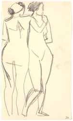 Dos modelos de pie