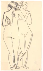 Dos modelos de pie