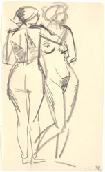 Dos modelos de pie