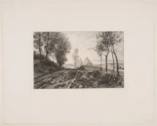 Danés: Paisaje con carretera