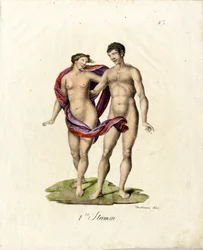 Pareja europea (imprimir)
