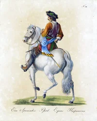 El caballo español (impresión)