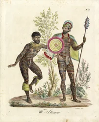 Guerreros de la VIII Tribu (imprimir)