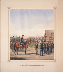 13º Regimiento de Dragones de la Orden Militar, 1871